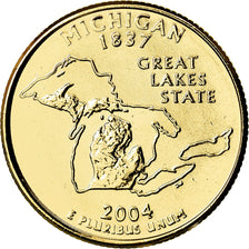 Coin, United States, Quarter, 2004, U.S. Mint, Denver, MS(63), Copper-Nickel