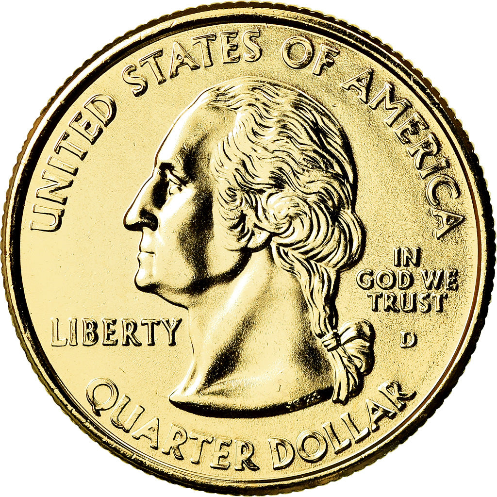 Coin, United States, Quarter, 2004, U.S. Mint, Denver, MS(63), Copper-Nickel