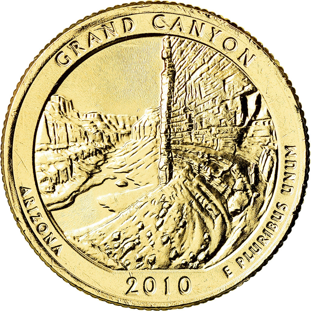 Coin, United States, Quarter, 2010, U.S. Mint, Denver, MS(63), Copper-Nickel