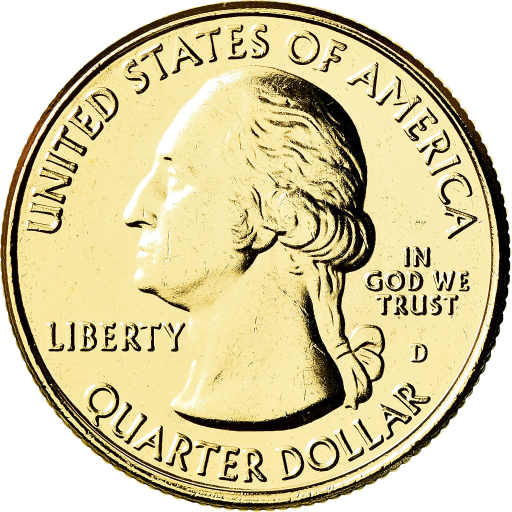 Coin, United States, Quarter, 2010, U.S. Mint, Denver, MS(63), Copper-Nickel