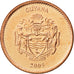 GUYANA, Dollar, 2005, Royal Mint, KM #50, MS(63), Copper Plated Steel, 17, 2.40