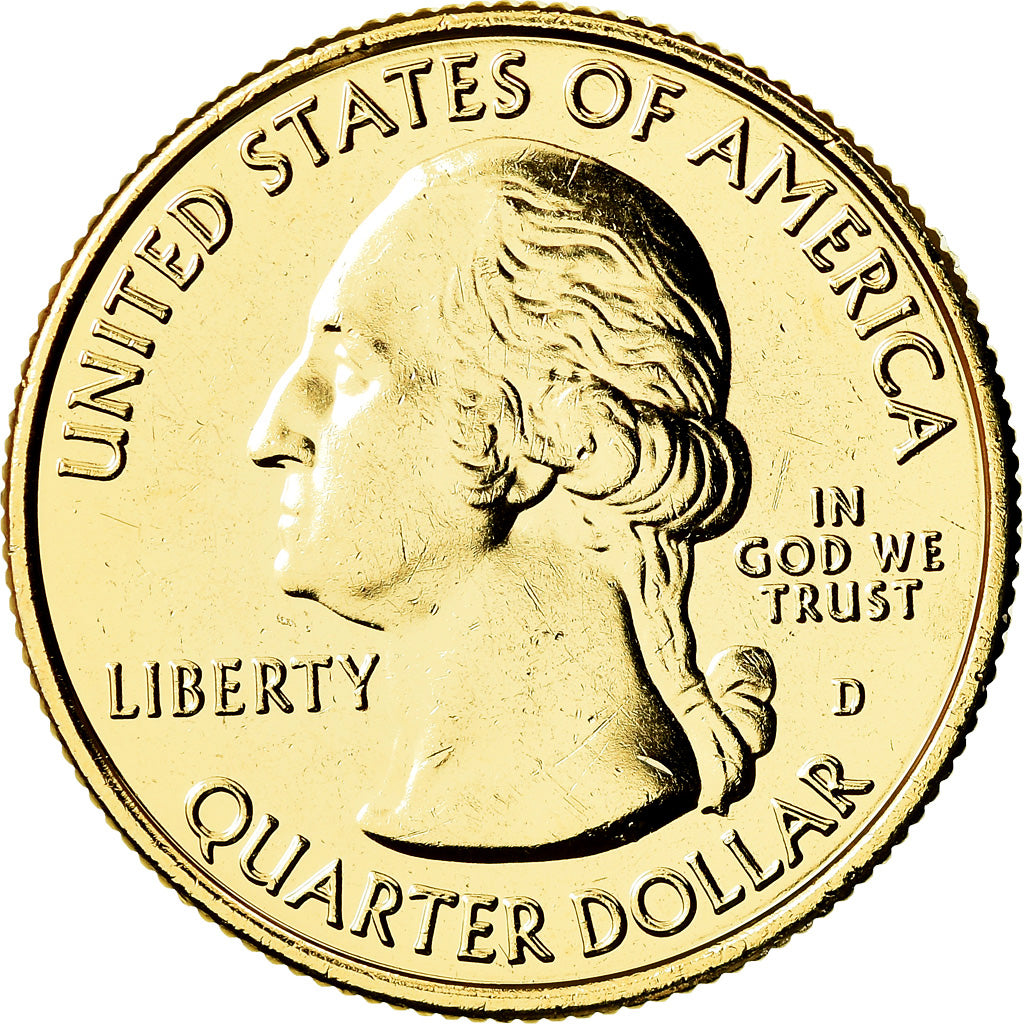 Coin, United States, Quarter, 2013, U.S. Mint, Denver, MS(63), Copper-Nickel