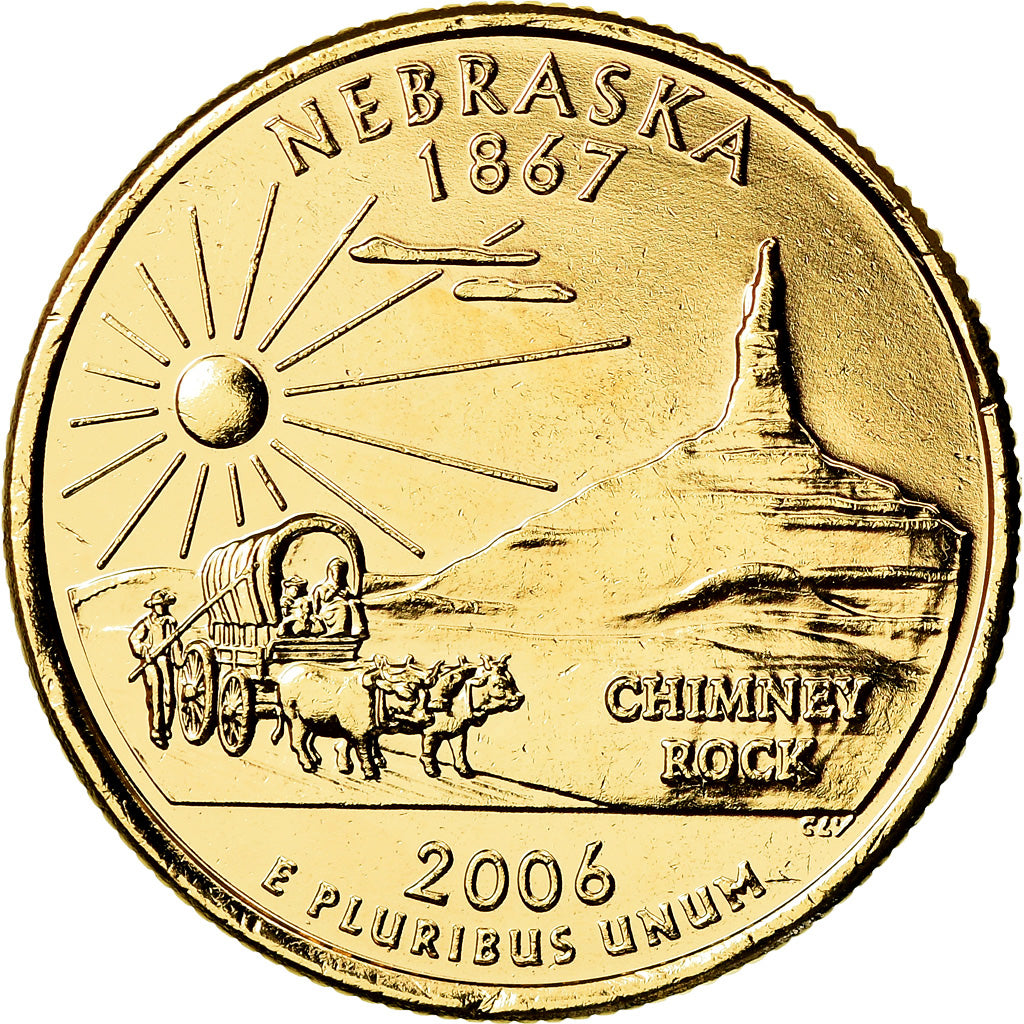 Coin, United States, Quarter, 2006, U.S. Mint, Philadelphia, MS(63)