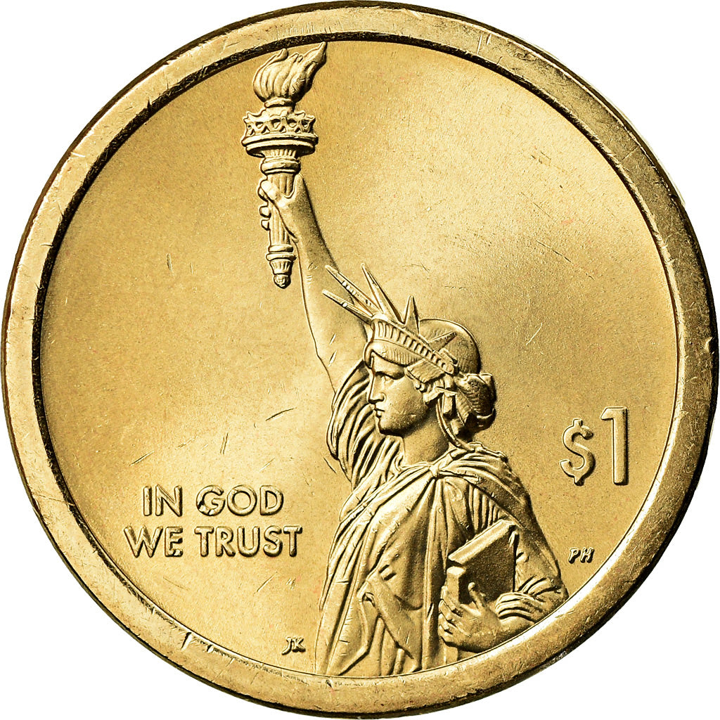 Coin, United States, Dollar, 2018, Philadelphia, MS(63), Copper-Nickel Clad