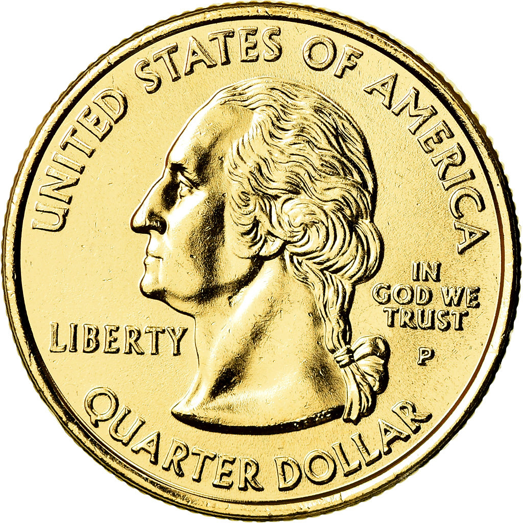Coin, United States, Quarter, 2008, U.S. Mint, Philadelphia, MS(63)