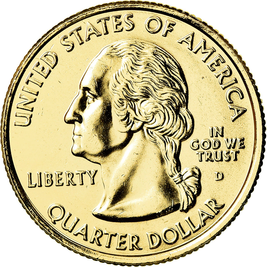 Coin, United States, Quarter, 2008, U.S. Mint, Denver, MS(63), Copper-Nickel