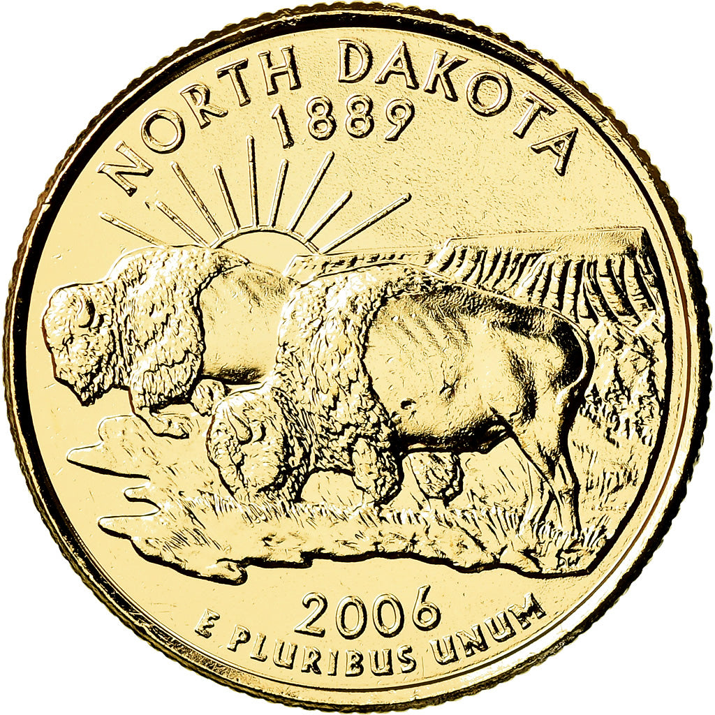 Moeda, Estados Unidos da América, Quarter, 2006, U.S. Mint, Denver, MS(63)