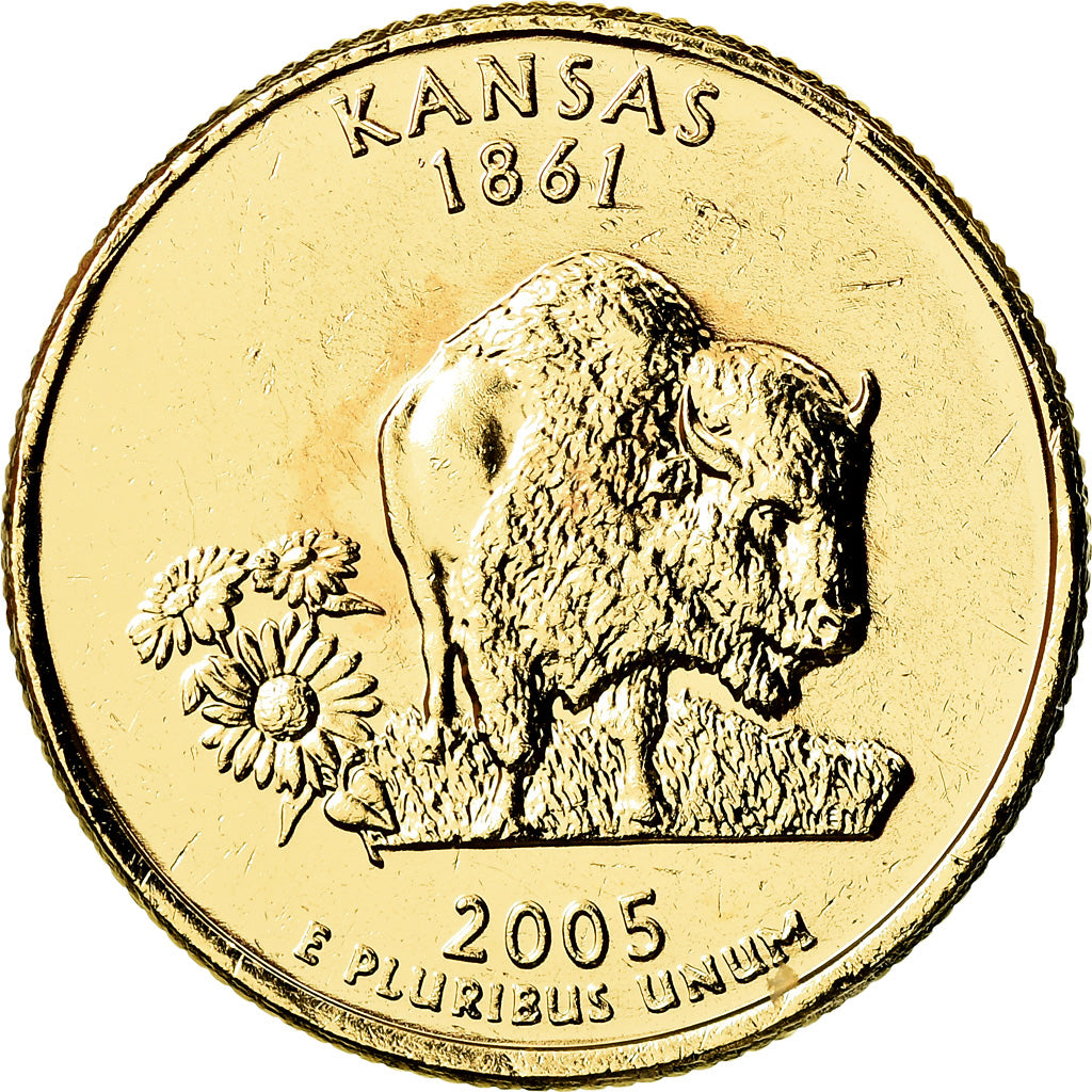 Coin, United States, Quarter, 2005, U.S. Mint, Philadelphia, MS(63)