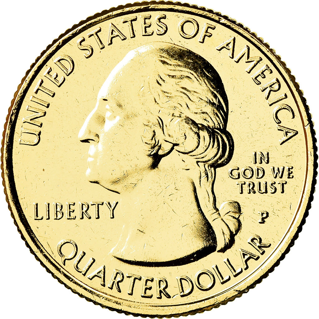 Moneda, Estados Unidos, Quarter, 2012, U.S. Mint, Philadelphia, SC, Cobre -