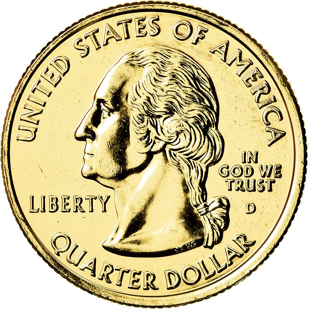 Coin, United States, Quarter, 2004, U.S. Mint, Denver, MS(63), Copper-Nickel