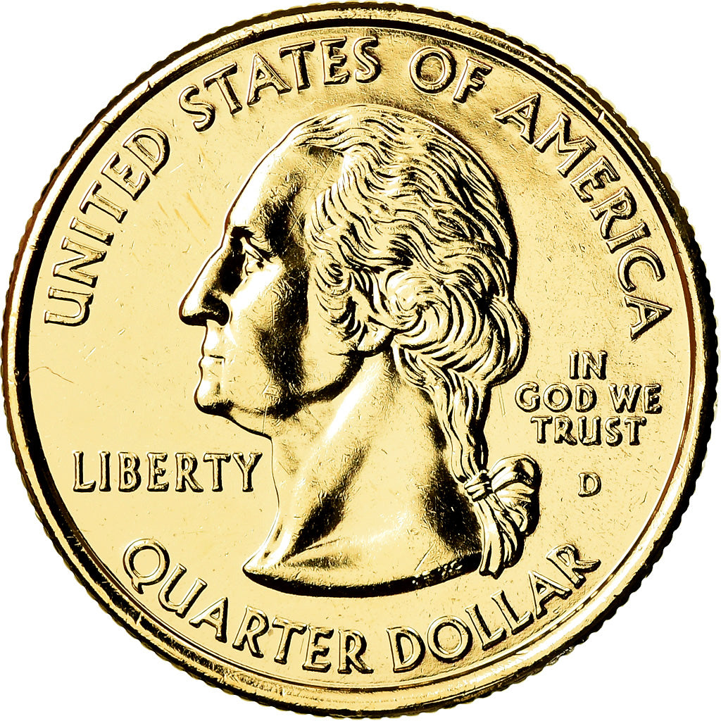 Coin, United States, Quarter, 2002, U.S. Mint, Denver, MS(63), Copper-Nickel