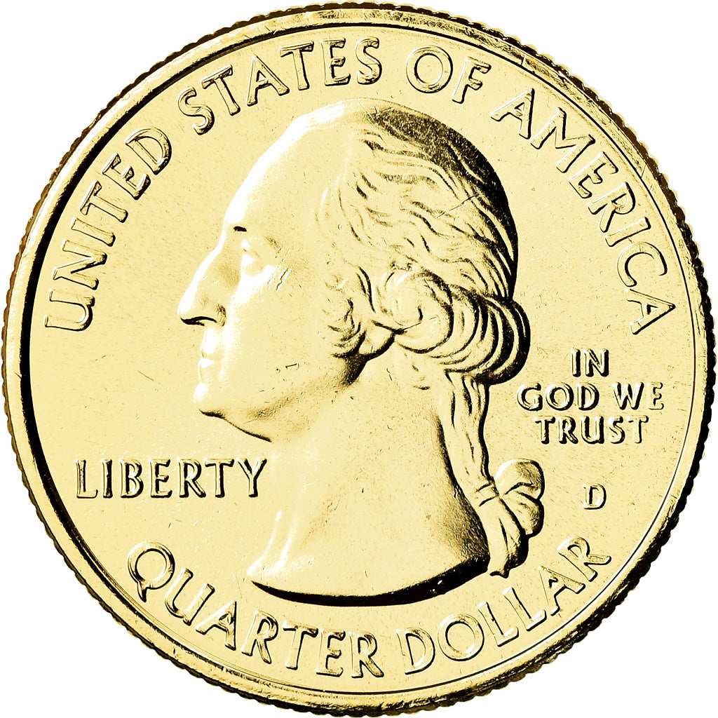 Coin, United States, Quarter, 2013, U.S. Mint, Denver, MS(63), Copper-Nickel