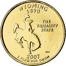 Coin, United States, Quarter, 2007, U.S. Mint, Denver, MS(63), Copper-Nickel