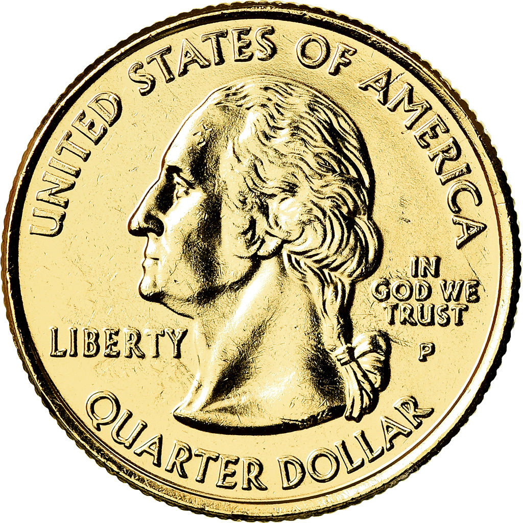 Coin, United States, Quarter, 2007, U.S. Mint, Philadelphia, MS(63)