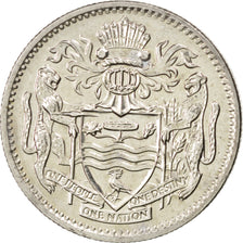 Coin, Guyana, 10 Cents, 1990, MS(63), Copper-nickel, KM:33