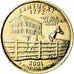 Moeda, Estados Unidos da América, Quarter, 2001, U.S. Mint, Denver, MS(63)