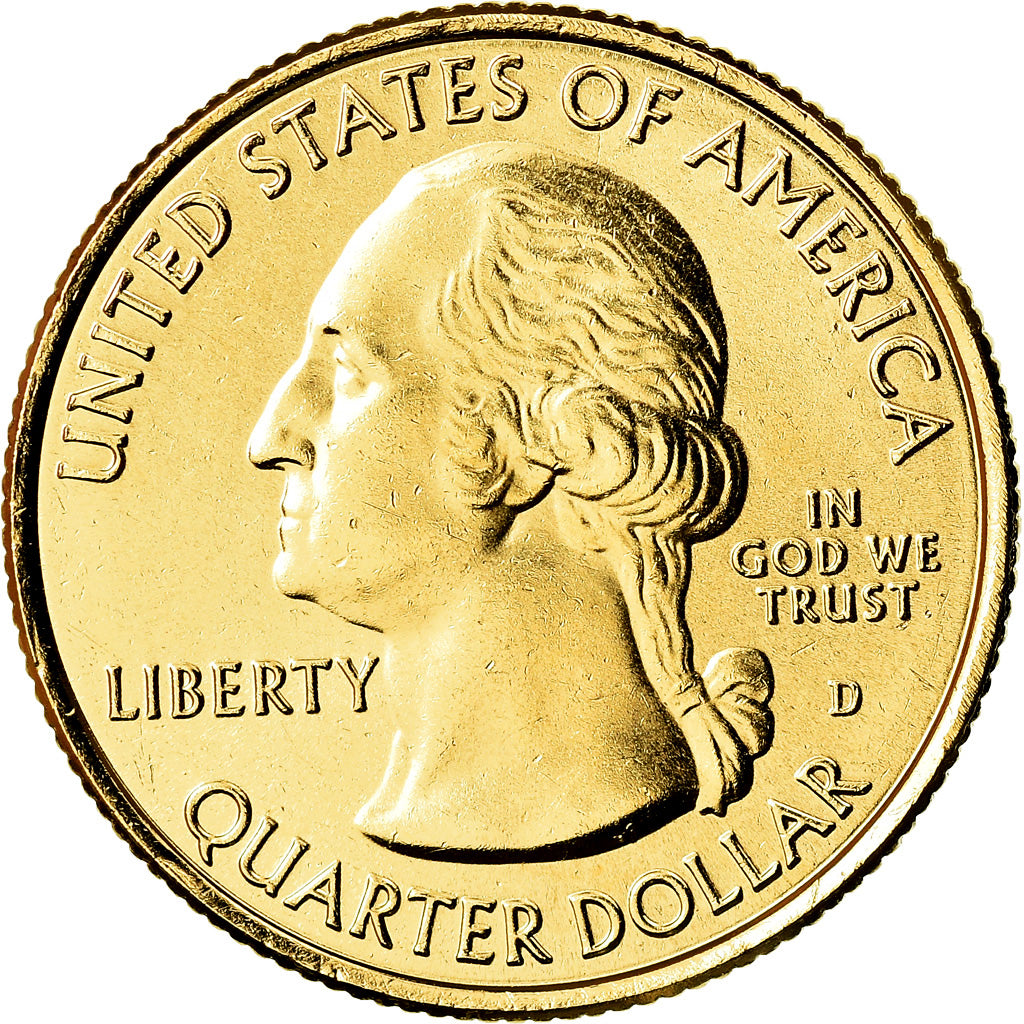 Moeda, Estados Unidos da América, Quarter, 2012, U.S. Mint, Dahlonega, MS(63)
