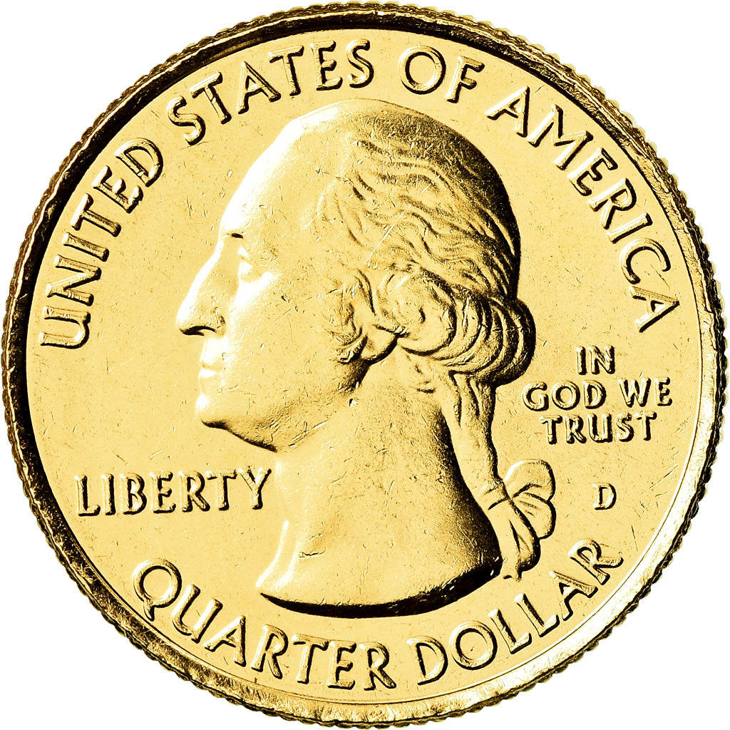 Coin, United States, Quarter, 2010, U.S. Mint, Denver, MS(63), Copper-Nickel
