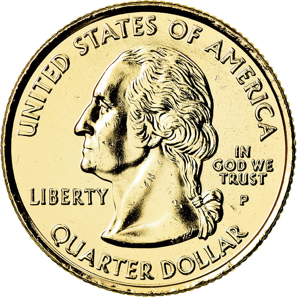Coin, United States, Quarter, 2002, U.S. Mint, Philadelphia, MS(63)