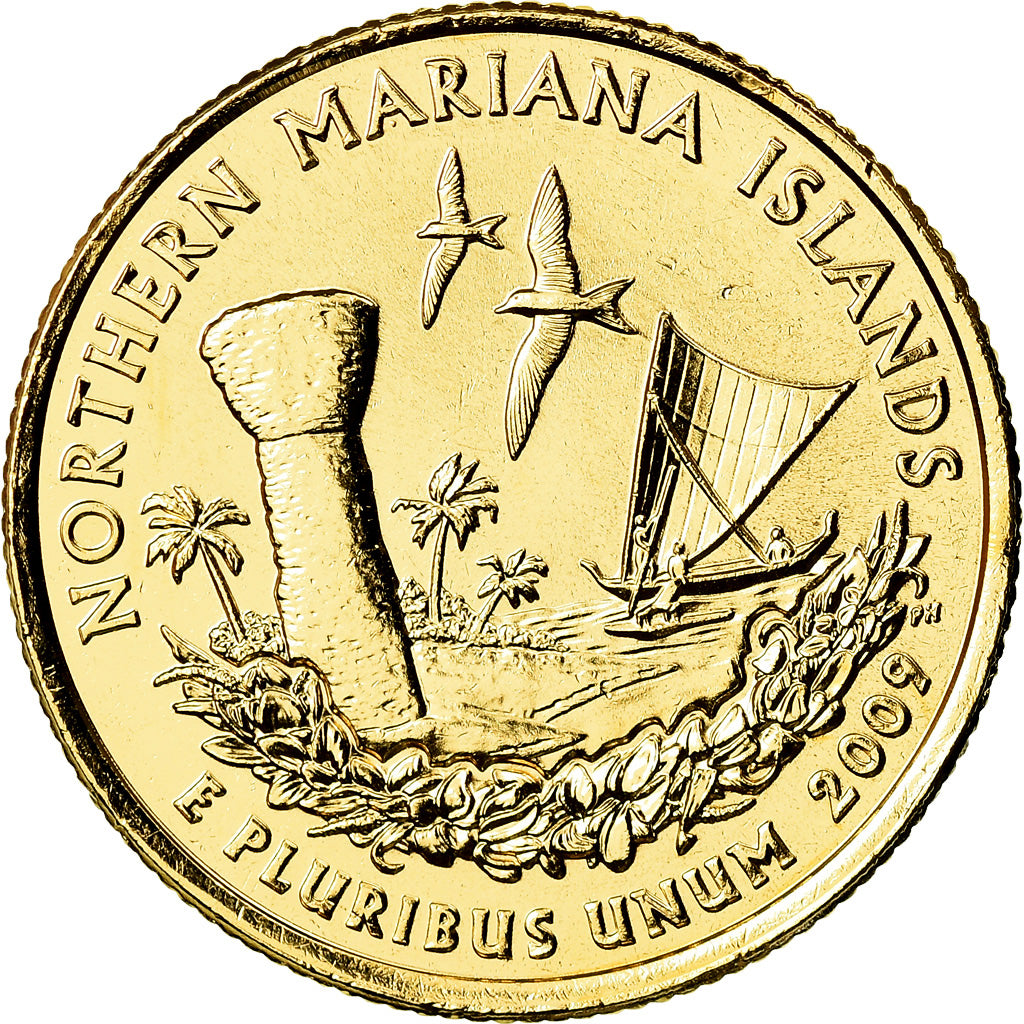 Coin, United States, Quarter, 2009, U.S. Mint, Philadelphia, MS(63)