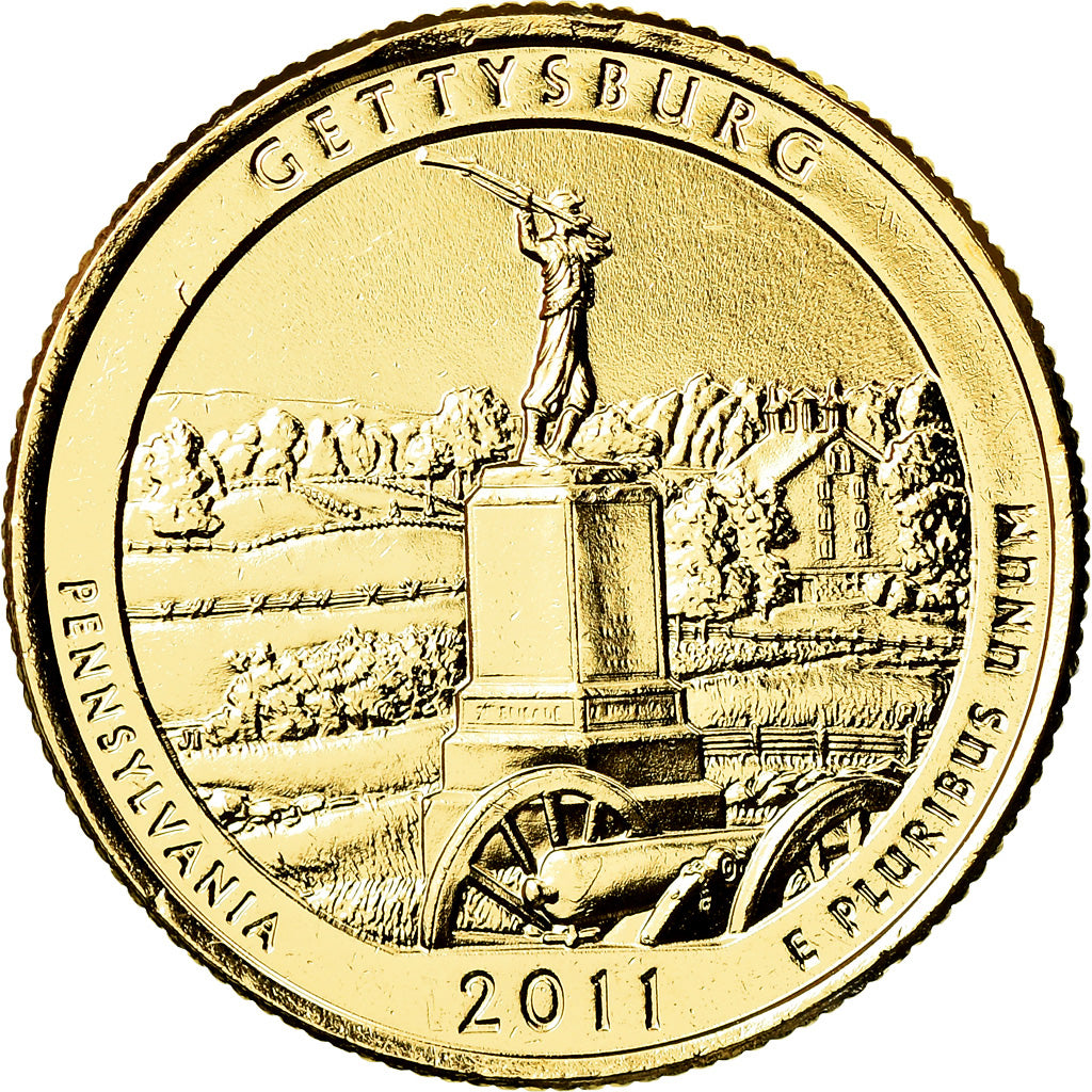 Coin, United States, Quarter, 2011, U.S. Mint, Philadelphia, MS(63)