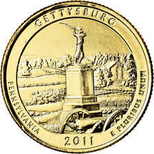 Coin, United States, Quarter, 2011, U.S. Mint, Philadelphia, MS(63)