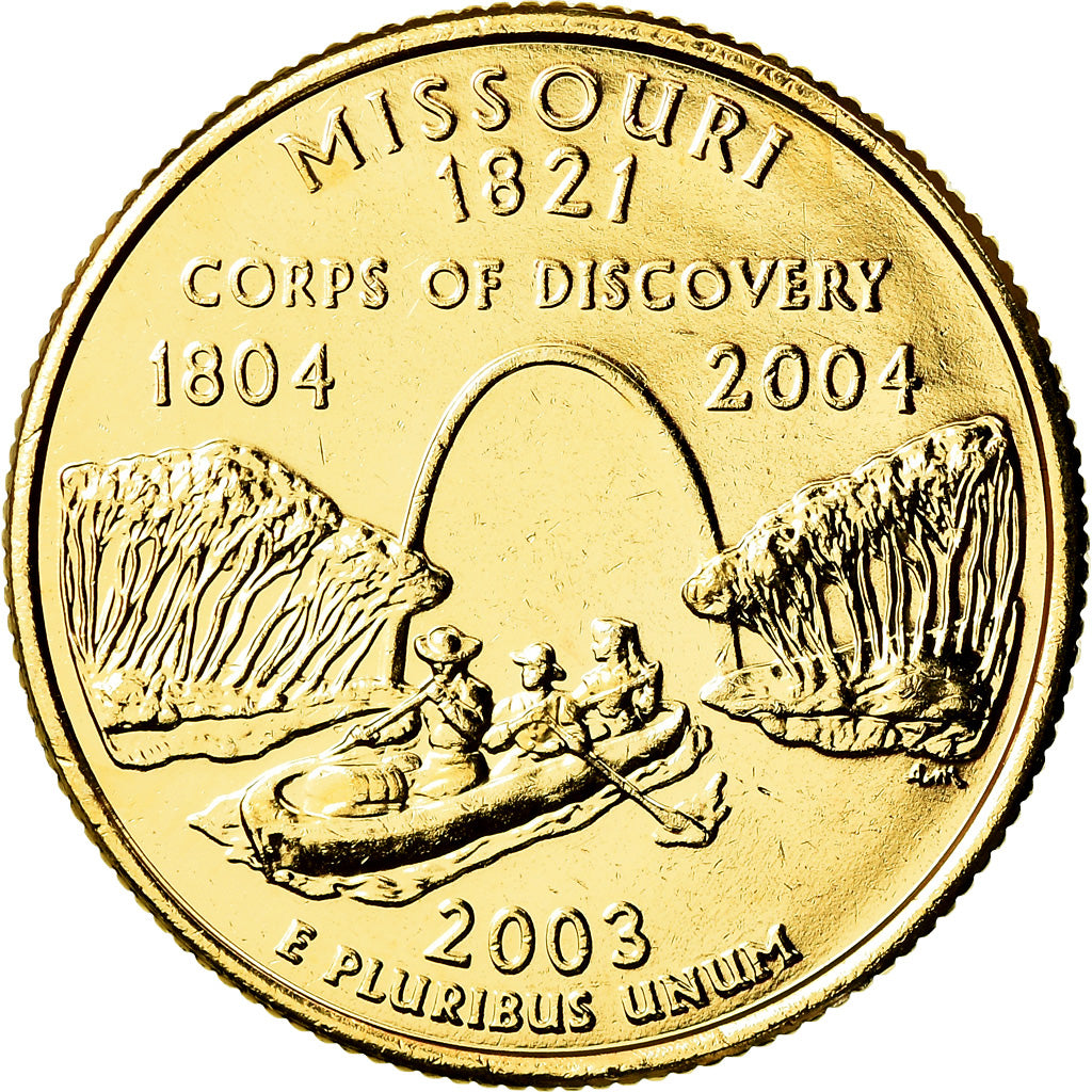 Coin, United States, Quarter, 2003, U.S. Mint, Denver, MS(63), Copper-Nickel