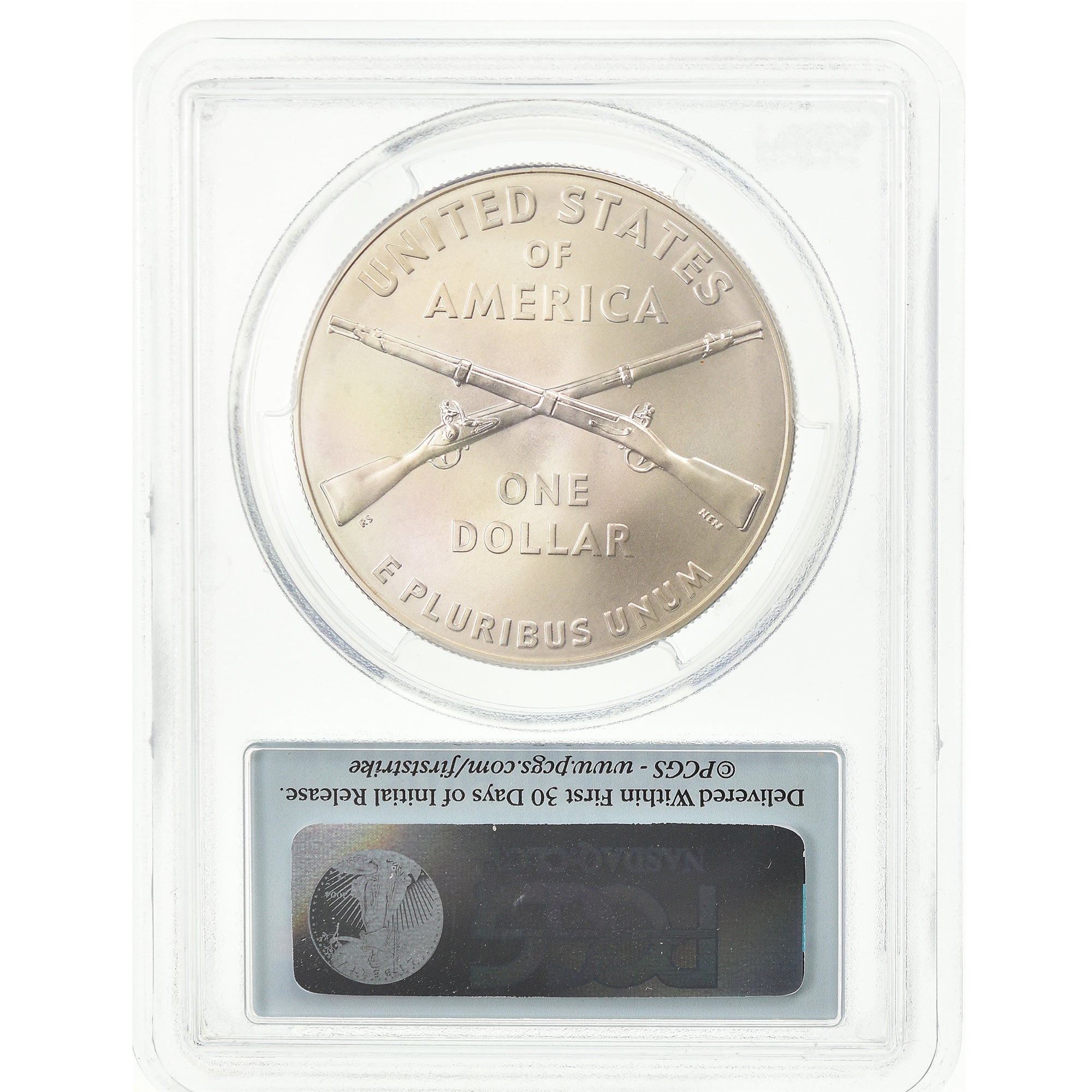 Coin, United States, Dollar, 2012, West Point, Infantry, PCGS, MS70, MS(65-70)