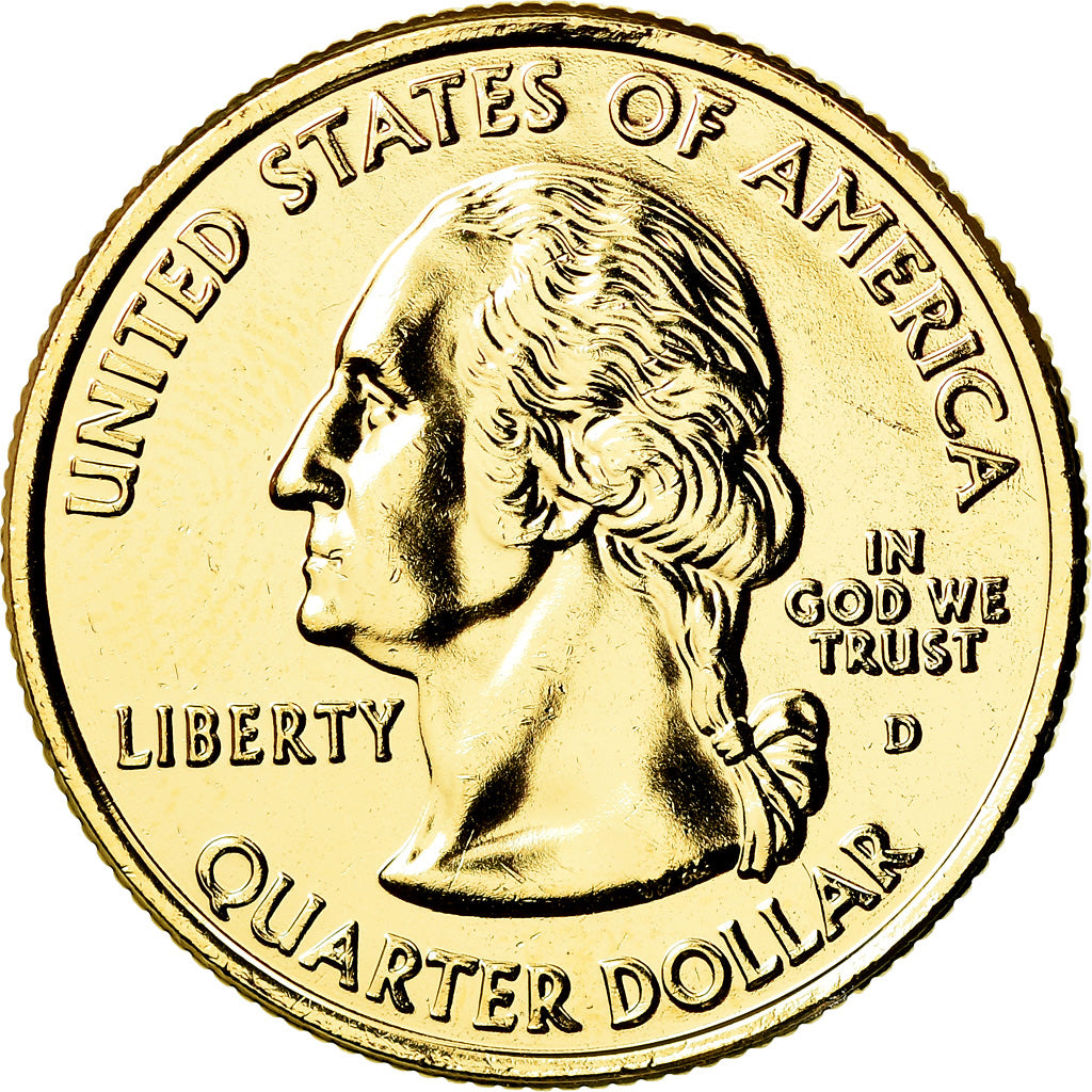 Coin, United States, Quarter, 2004, U.S. Mint, Denver, MS(63), Copper-Nickel