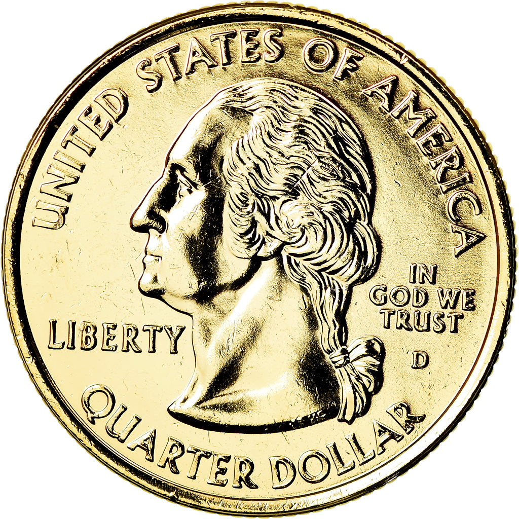 Moeda, Estados Unidos da América, Quarter, 2001, U.S. Mint, Denver, MS(63)