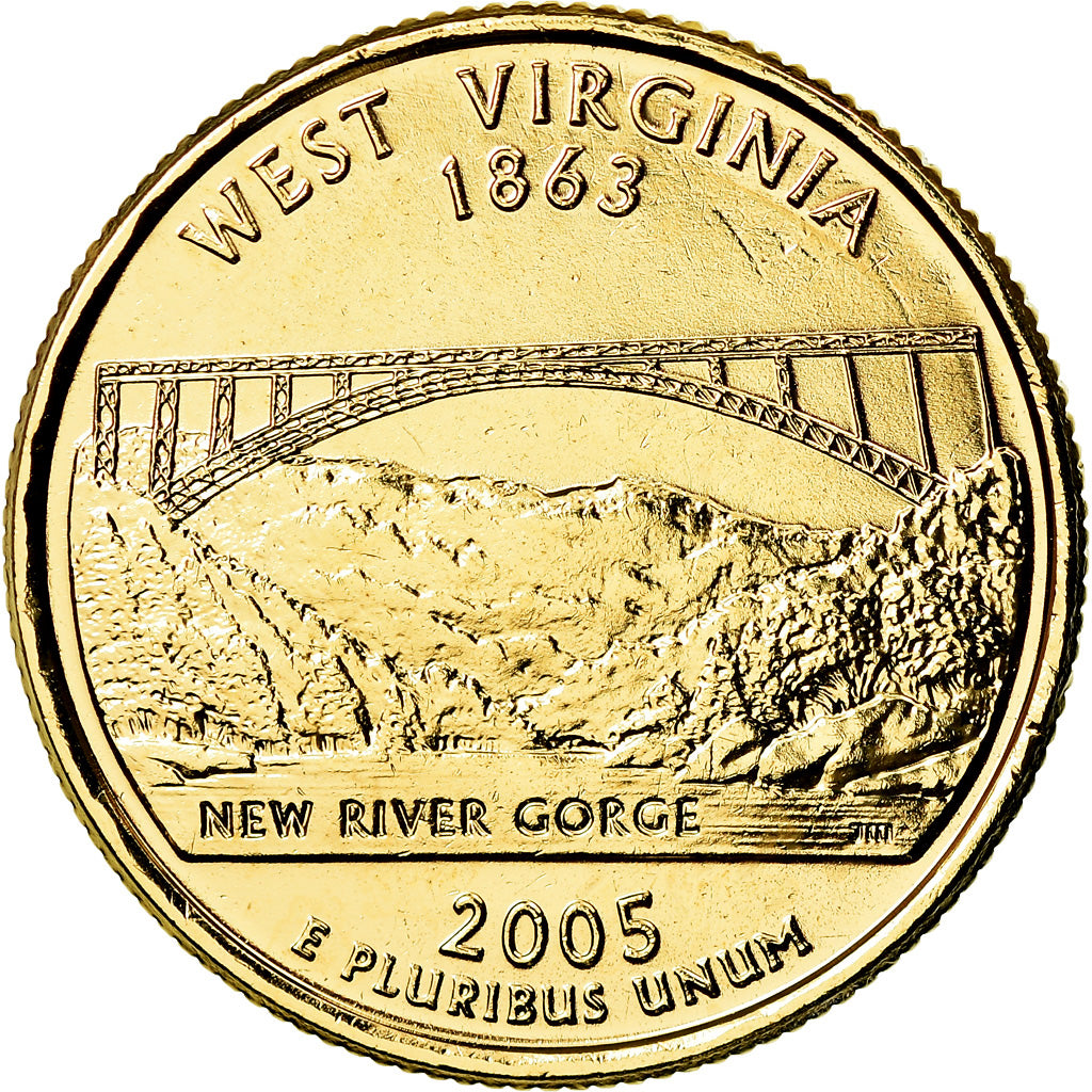 Coin, United States, Quarter, 2005, U.S. Mint, Philadelphia, MS(63)