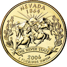 Monnaie, États-Unis, Quarter, 2006, U.S. Mint, Philadelphie, SPL, Copper-Nickel
