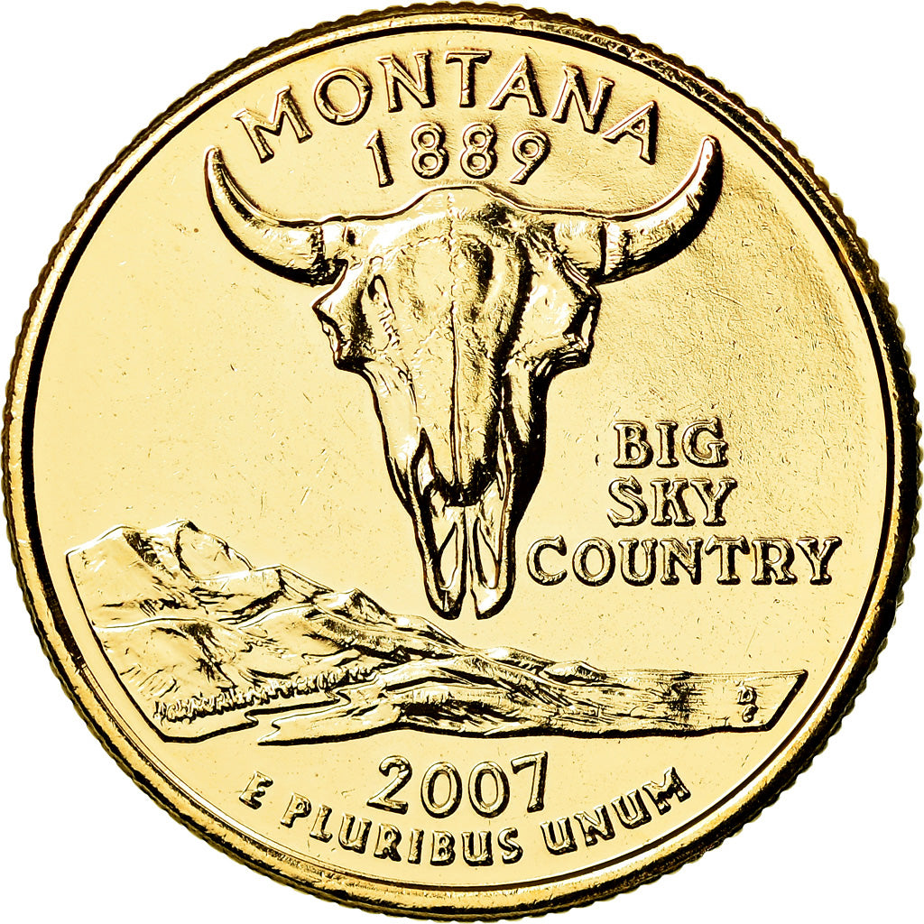 Coin, United States, Quarter, 2007, U.S. Mint, Denver, MS(63), Copper-Nickel
