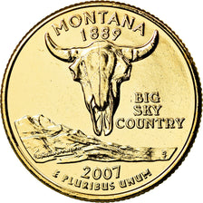 Coin, United States, Quarter, 2007, U.S. Mint, Denver, MS(63), Copper-Nickel