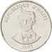 HAITI, 5 Centimes, 1997, KM #154a, MS(63), Nickel Plated Steel, 20, 3.06