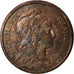 Moeda, França, Dupuis, 2 Centimes, 1900, Paris, Rara, EF(40-45), Bronze