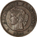 Moneta, Francia, Cérès, Centime, 1882, Paris, BB, Bronzo, KM:826.1, Gadoury:88