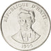 HAITI, 20 Centimes, 1995, KM #152a, MS(63), Nickel Plated Steel, 26.2, 6.90