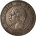 Moneta, Francia, Napoleon III, 2 Centimes, 1854, Marseille, BB