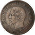 Coin, France, Napoleon III,5 Centimes, 1856, Marseille, VF(20-25), KM 777.6