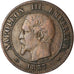 Coin, France, Napoleon III, 2 Centimes, 1857, Marseille, VF(20-25)