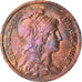 Monnaie, France, Dupuis, Centime, 1910, Paris, Rare, TB+, Bronze, Gadoury:90