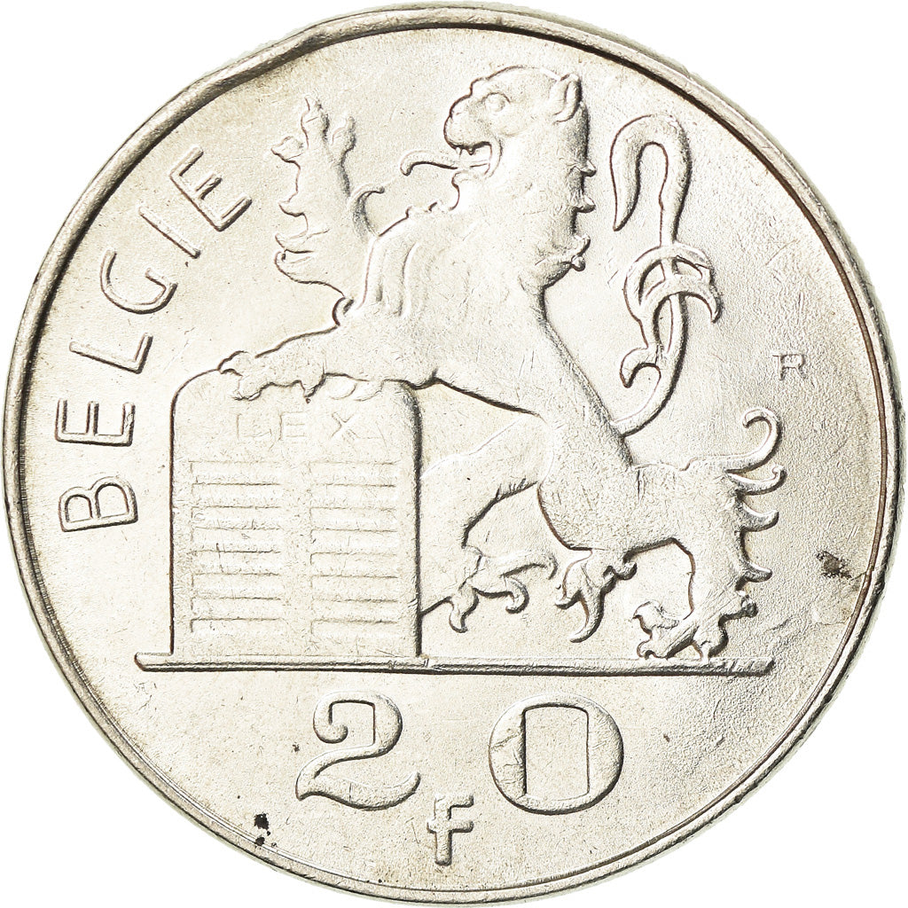 Coin, Belgium, 20 Francs, 20 Frank, 1949, AU(50-53), Silver, KM:141.1