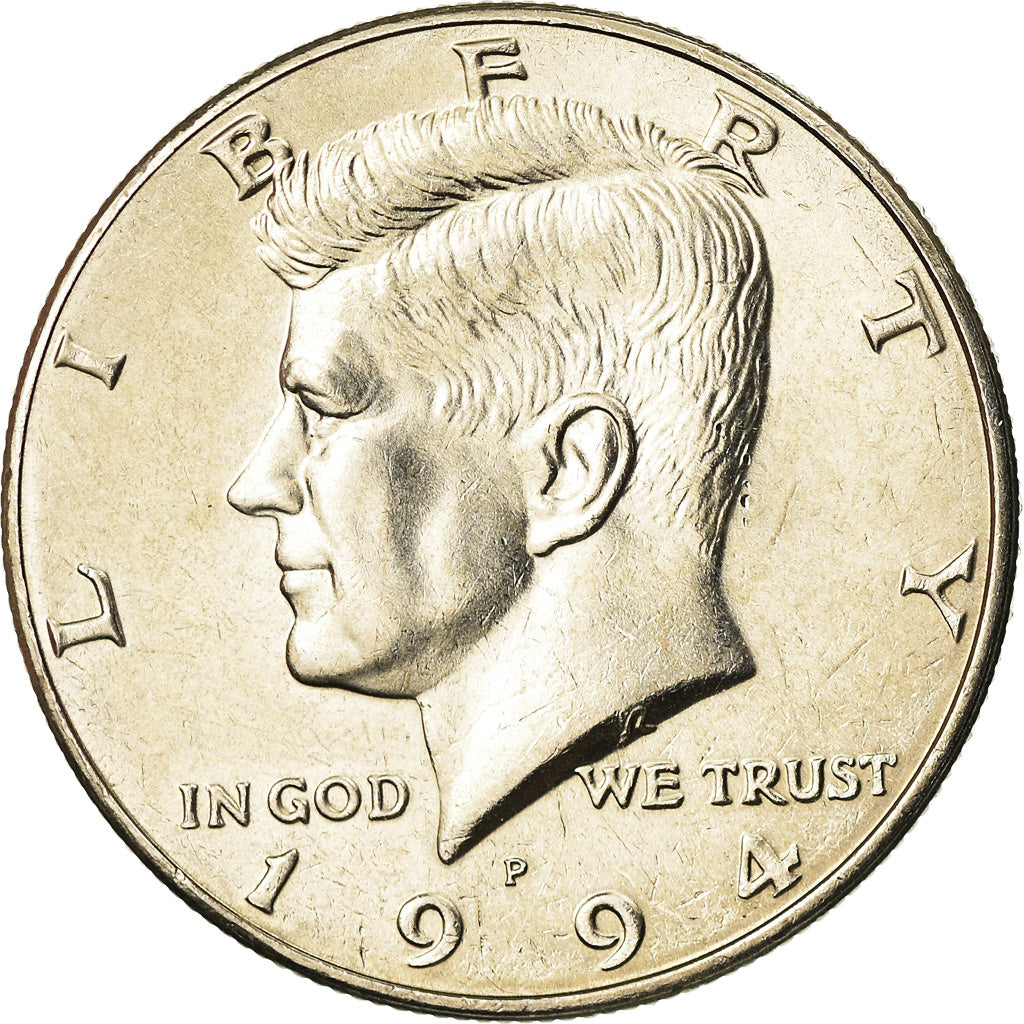 Coin, United States, Kennedy Half Dollar, 1994, Philadelphia, AU(55-58)