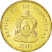 Moneta, Honduras, 5 Centavos, 2005, MS(63), Mosiądz, KM:72.4