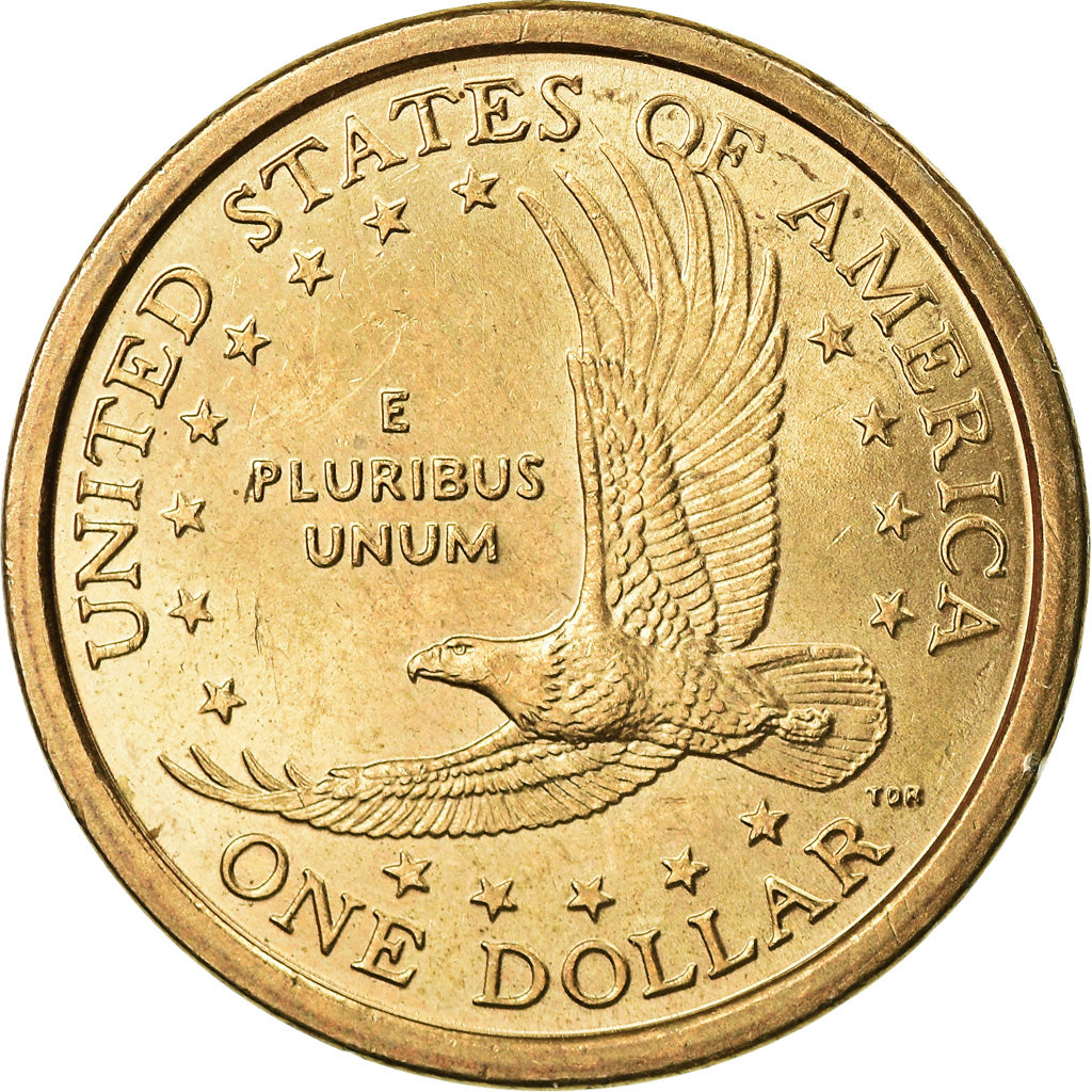 Monnaie, États-Unis, Sacagawea Dollar, 2001, Philadelphie, SUP