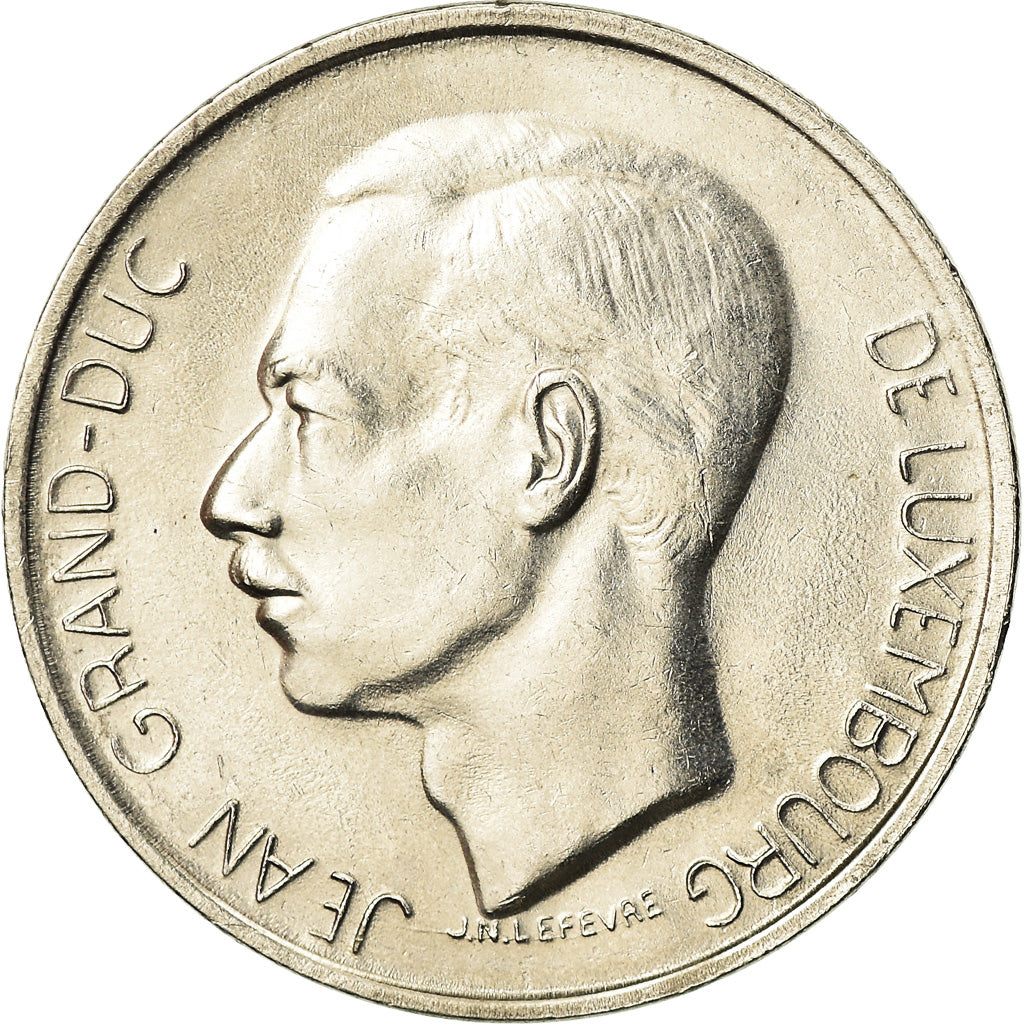 Münze, Luxemburg, Jean, 10 Francs, 1971, VZ, Nickel, KM:57