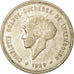 Coin, Luxembourg, Charlotte, 5 Francs, 1929, EF(40-45), Silver, KM:38