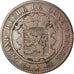 Munten, Luxemburg, William III, 10 Centimes, 1870, Utrecht, FR+, Bronze, KM:23.1