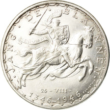 Munten, Luxemburg, Charlotte, 100 Francs, 1946, ZF+, Zilver, KM:49